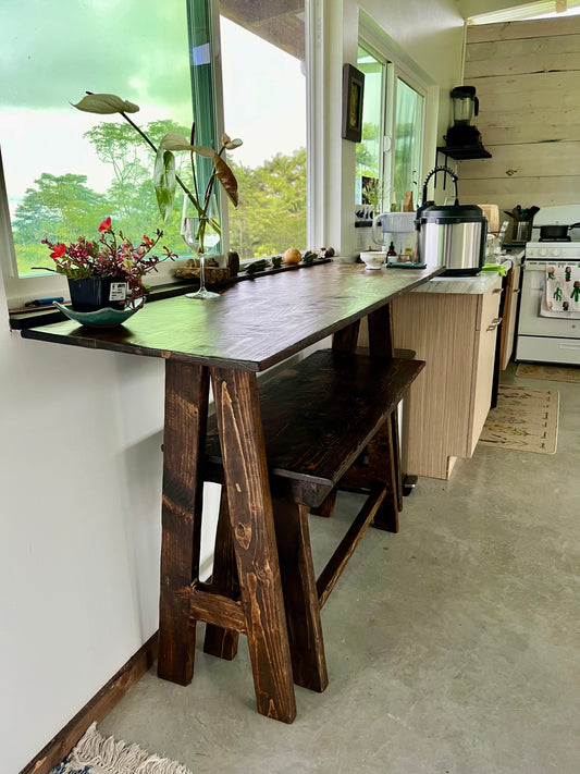 Console Table with Bench