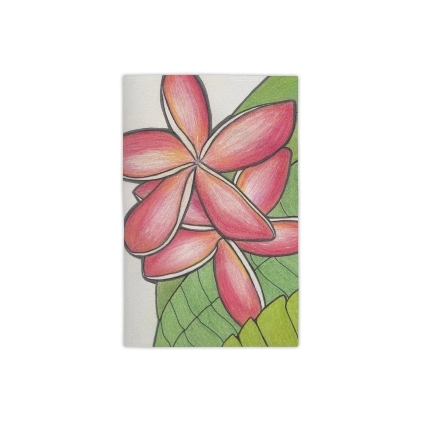 Plumeria Beach Towel