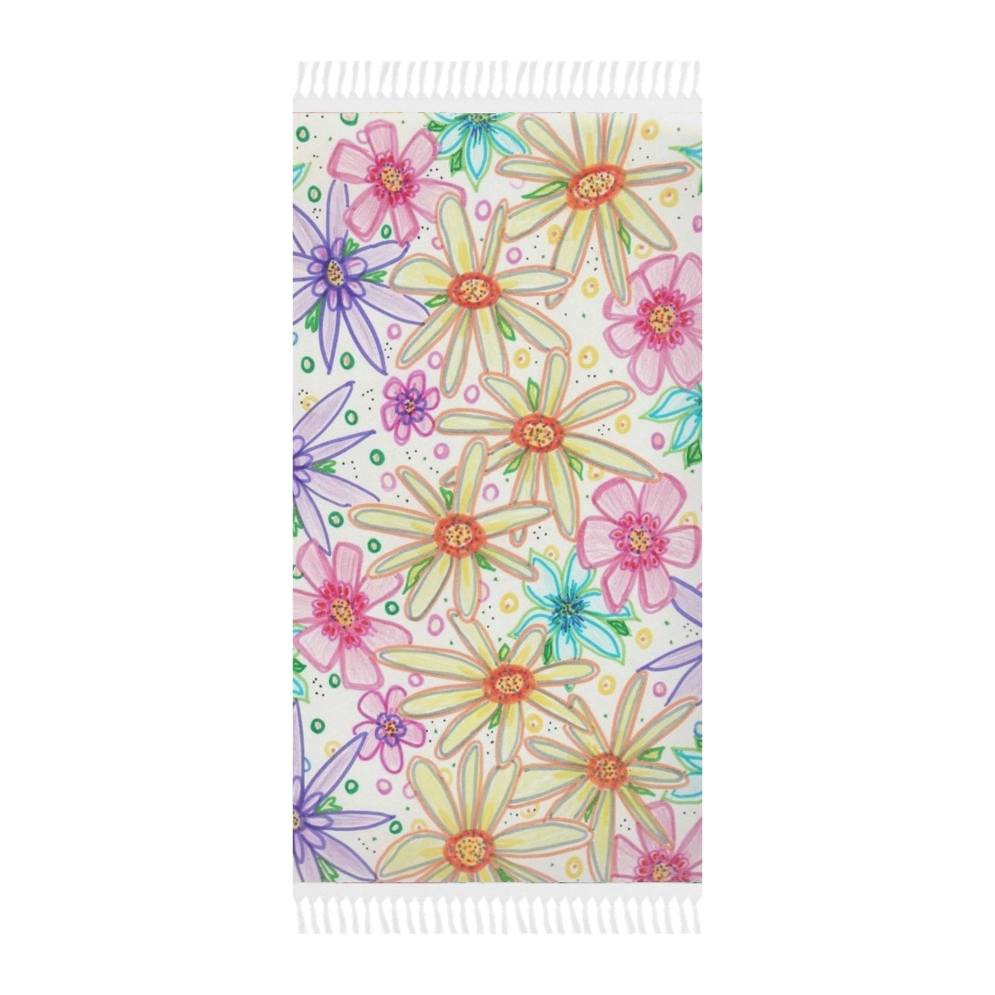 Flower Power Boho Beach Cloth