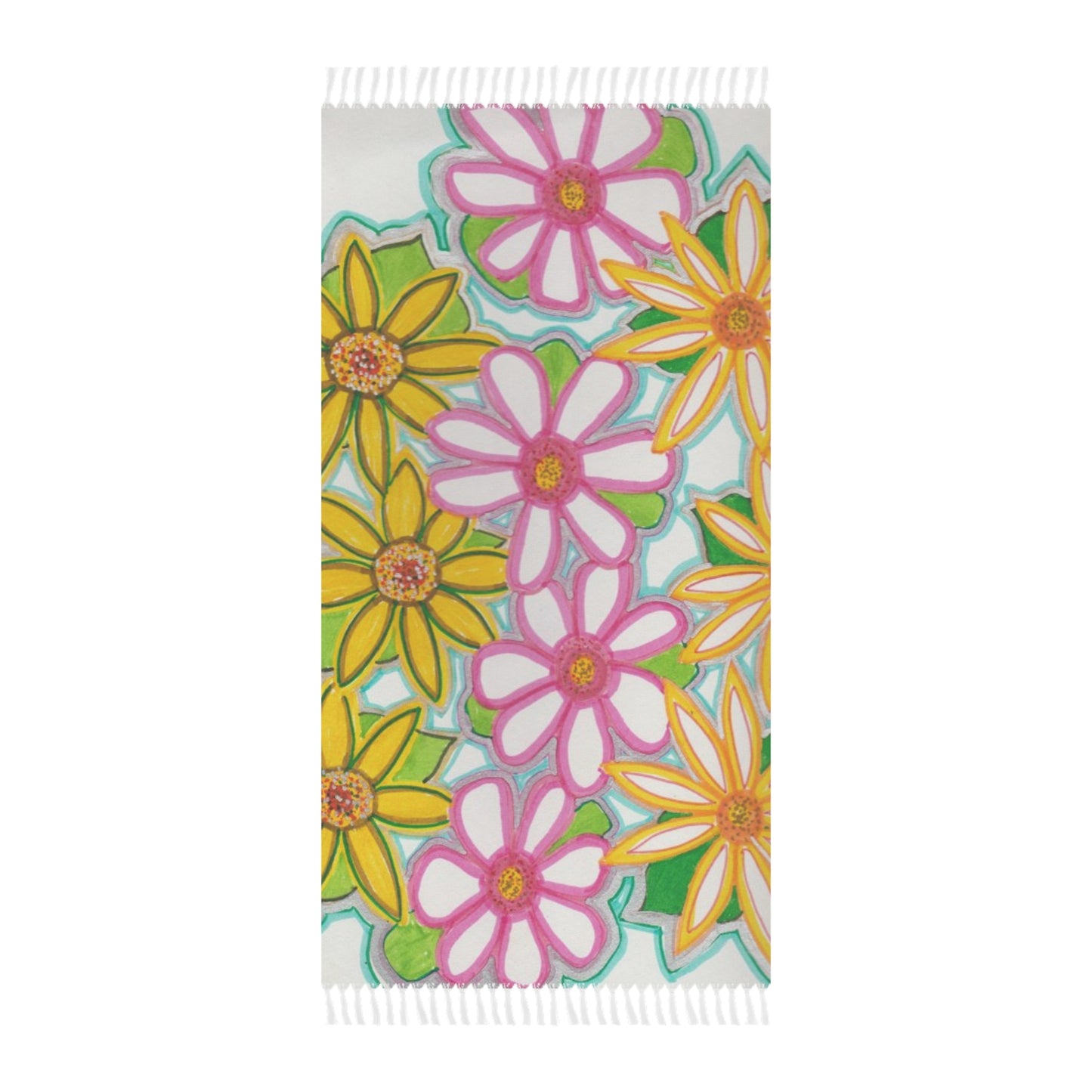 Flower Power Boho Beach Cloth