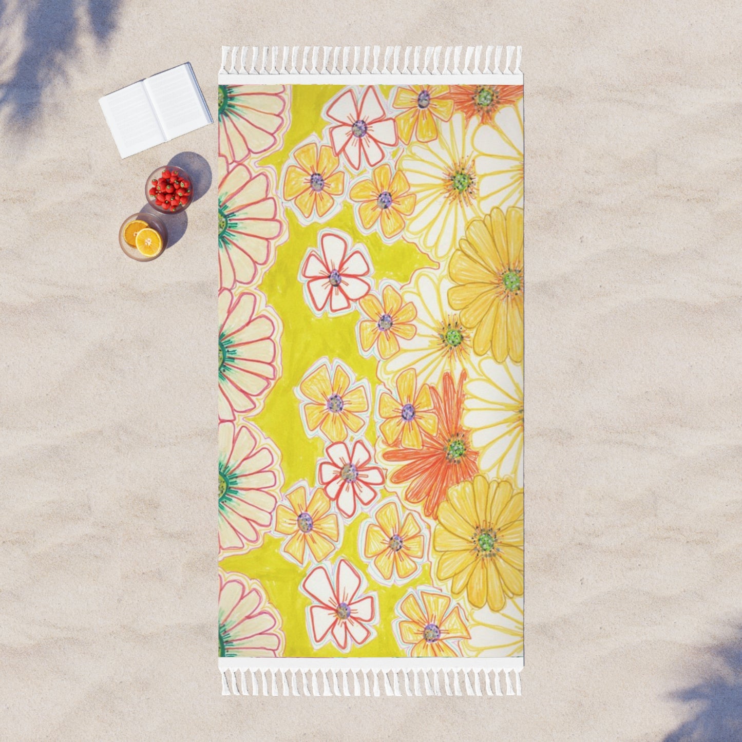 Flower Power Boho Beach Cloth