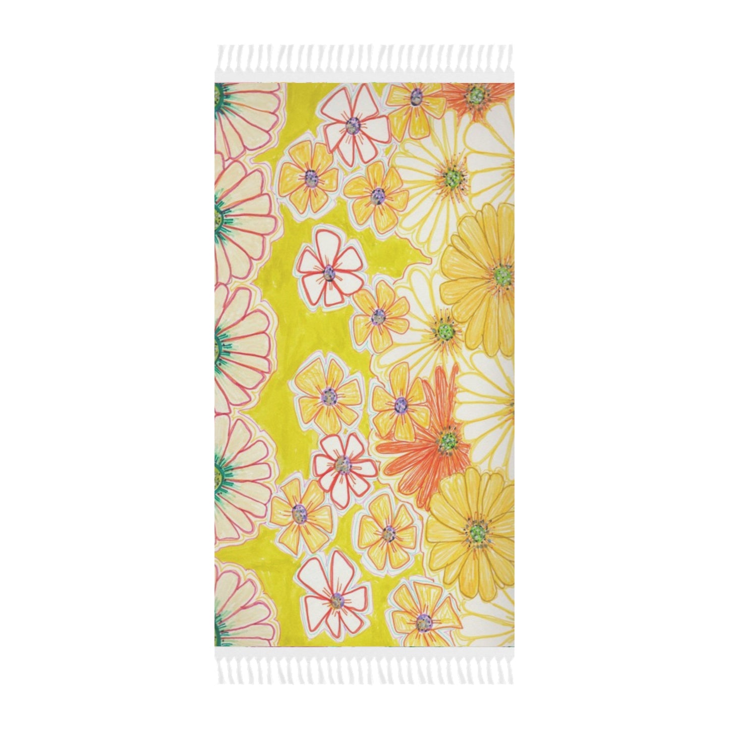 Flower Power Boho Beach Cloth