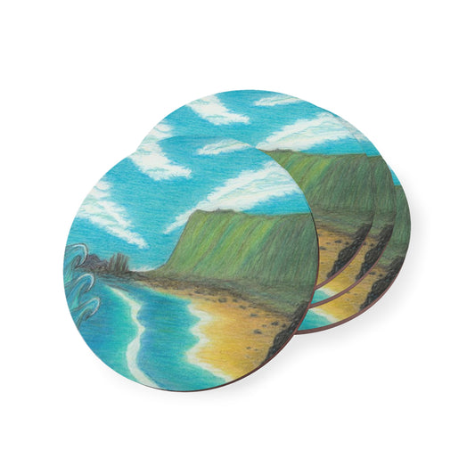 Hawaii Ceramic Coaster - Hamoa Bay