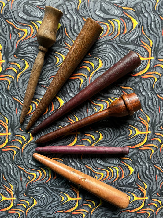 Lathe Turned Hair Pins