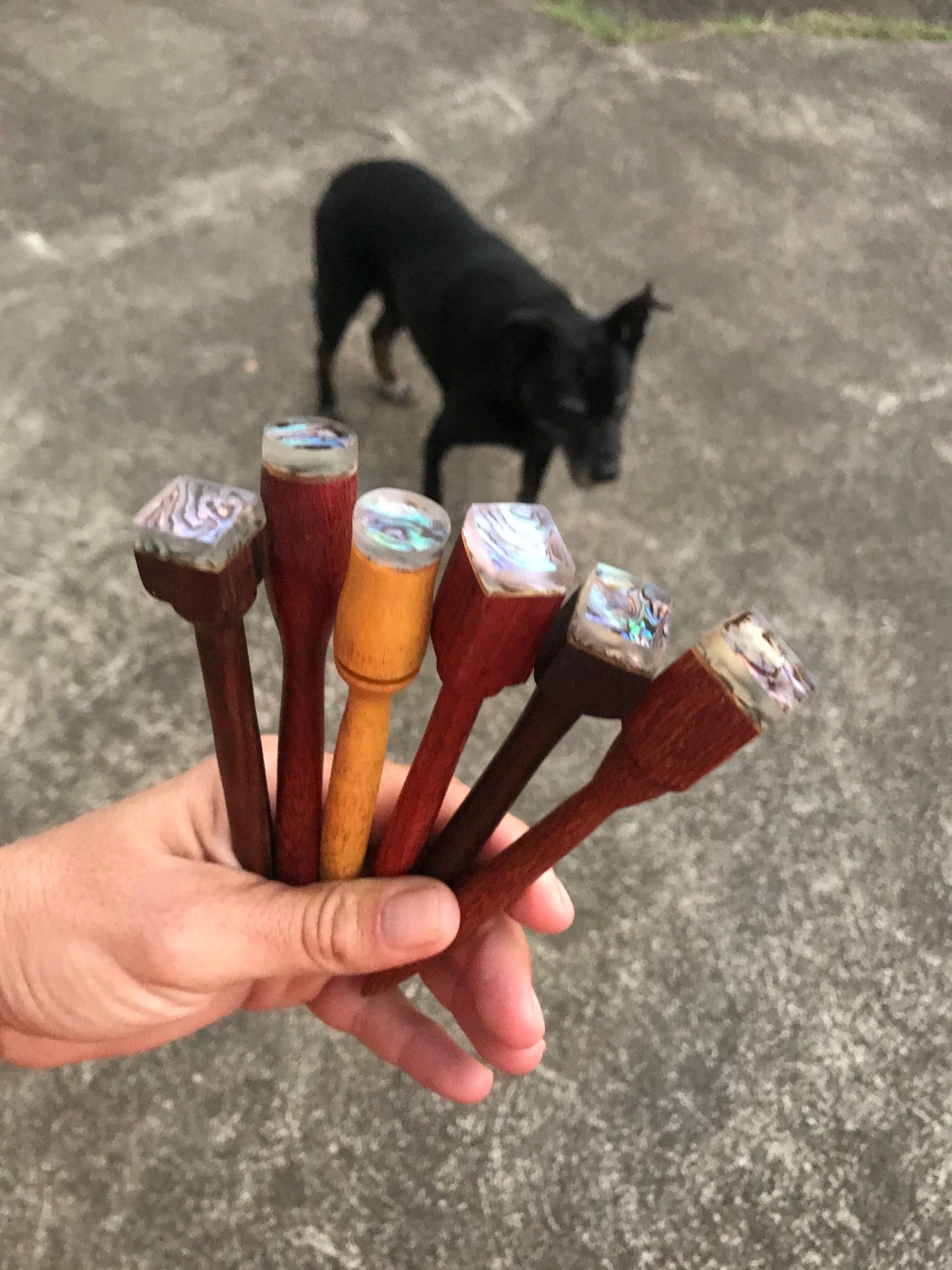 Lathe Turned Hair Pins