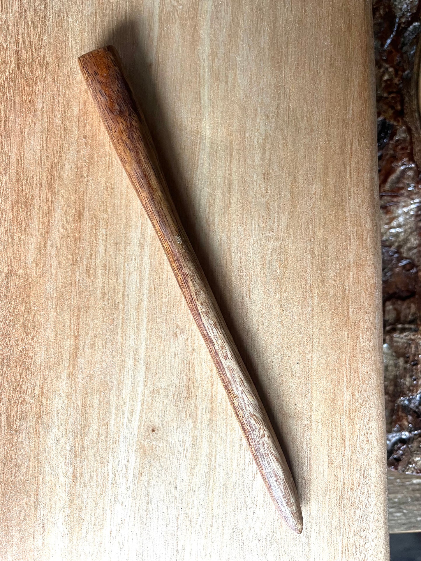 Hair Stick - Curly Koa